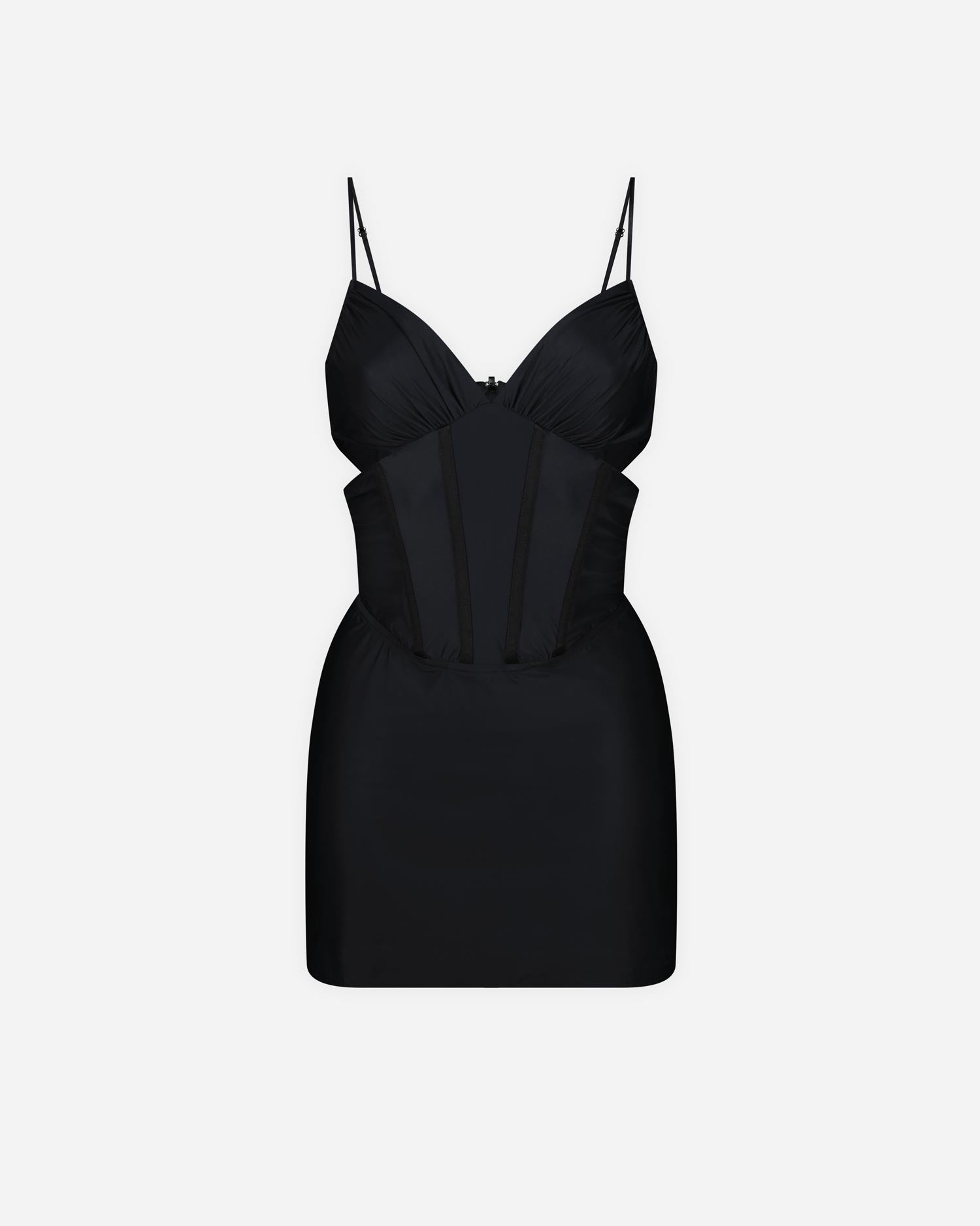 Corset Mini Dress Black - Dresses & Skirts - MISBHV - Elevastor