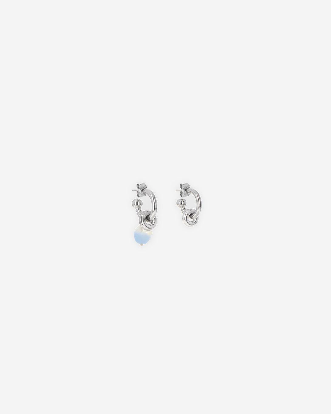 Ethan Pearl Earrings - Jewelry - Justine Clenquet - Elevastor