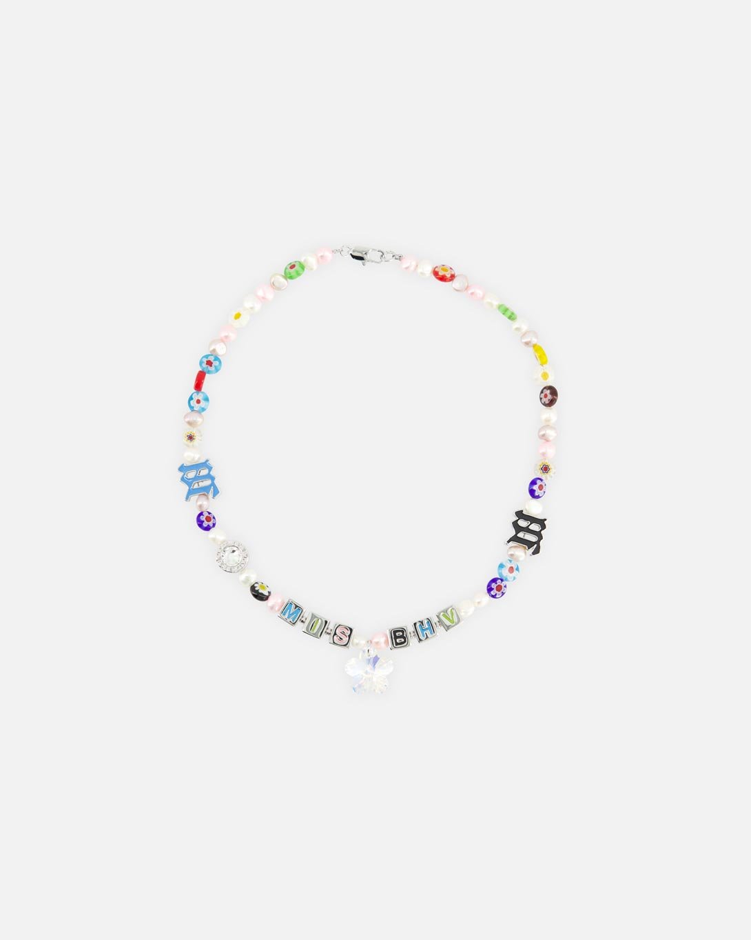 Flower Beaded Choker - MISBHV - Elevastor