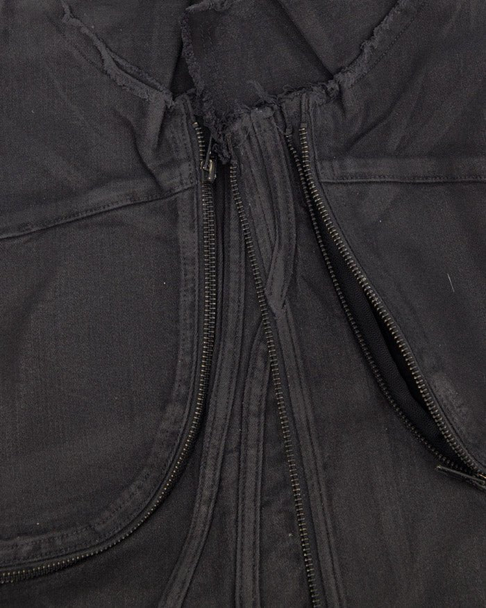 Glazed Denim Zip Jacket - Ottolinger - Elevastor