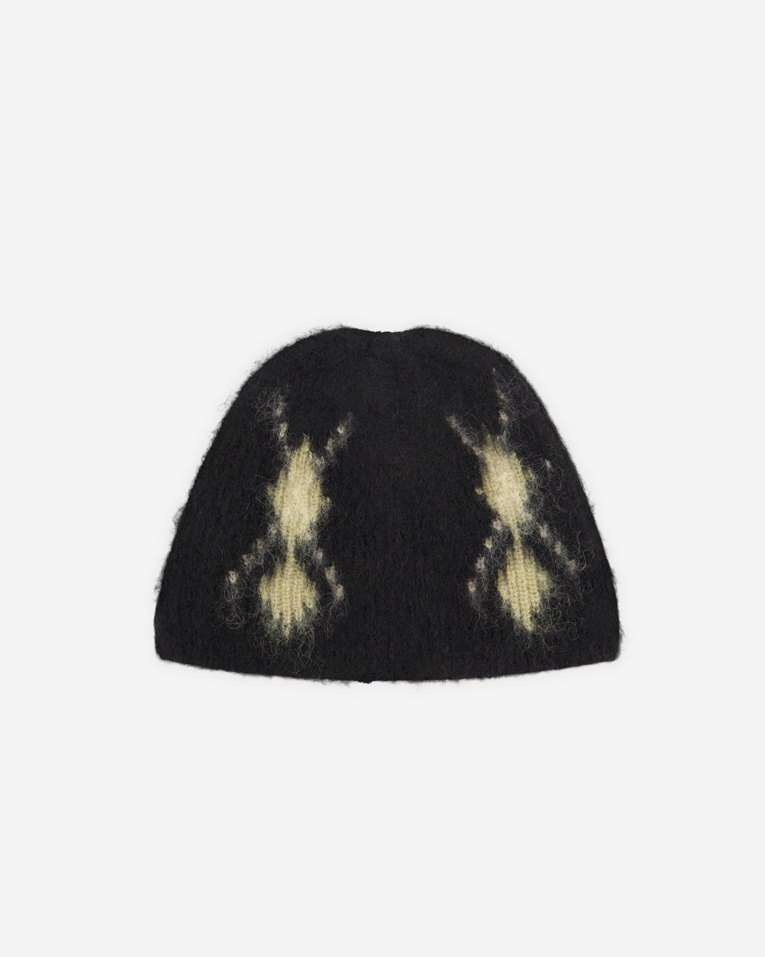 Hairy Mixed Argyle Beanie - COOR - Elevastor