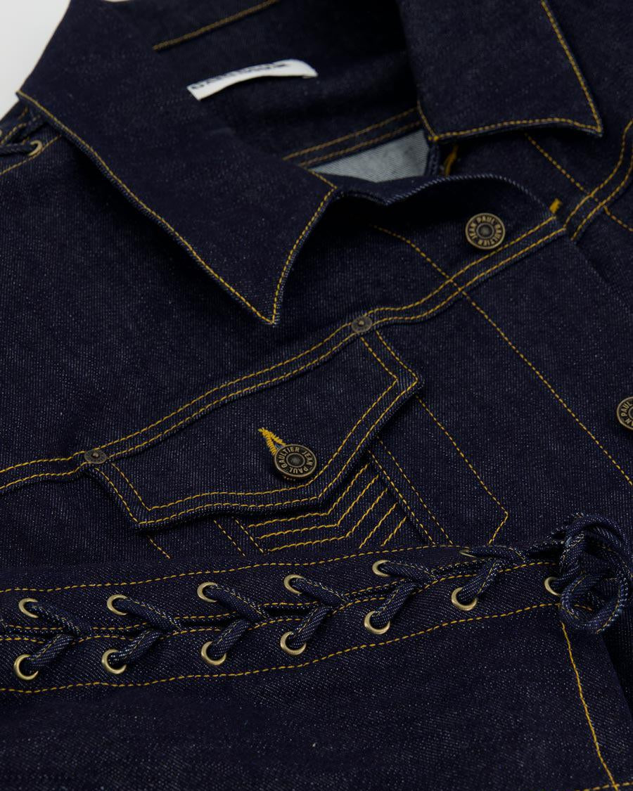 Oversize Denim Jacket - Coats & Jackets - Jean Paul Gaultier - Elevastor