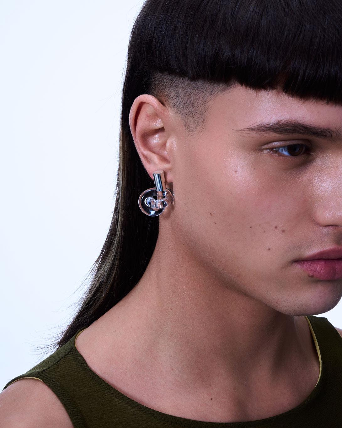 Mini Knot Earrings - Jewelry - Milko Boyarov - Elevastor