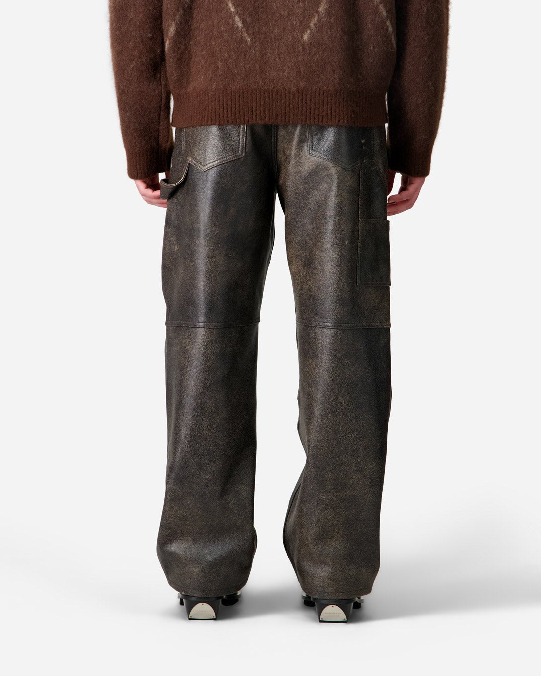 Leather Double Knee Pants - COOR - Elevastor