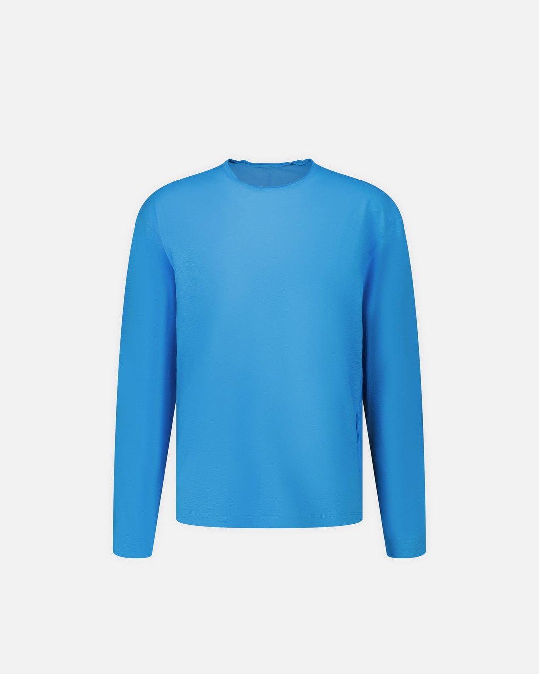 Linen Blend Long Sleeve T-Shirt - COOR - Elevastor