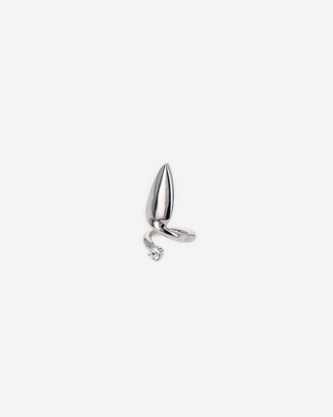 Luce Crystal Nail Ring - Justine Clenquet - Elevastor