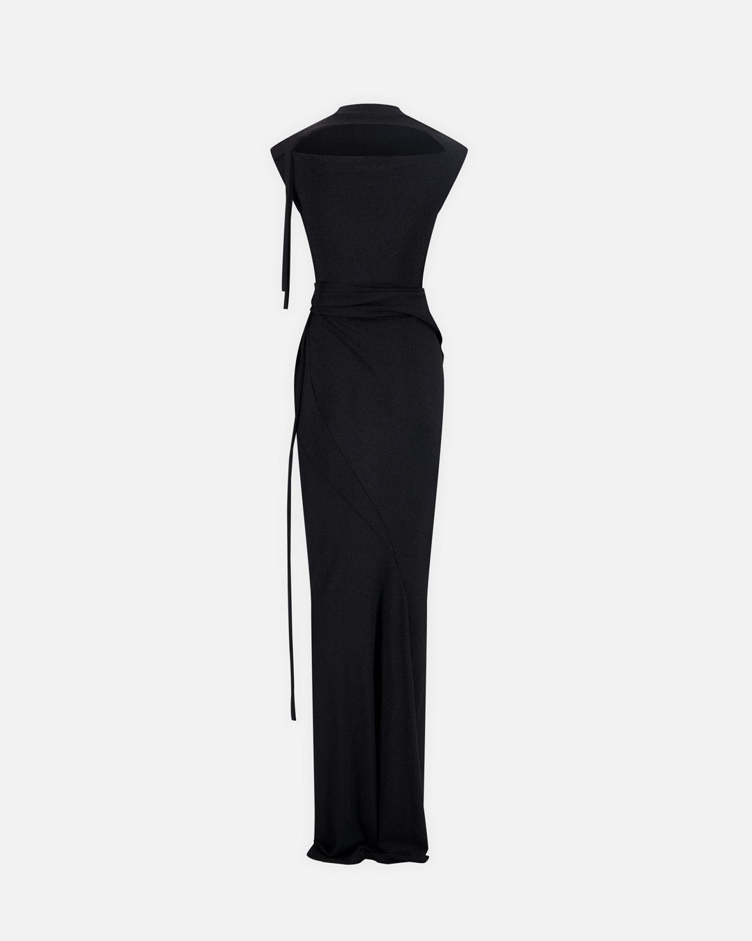 Sleevy Lurex Maxi Dress