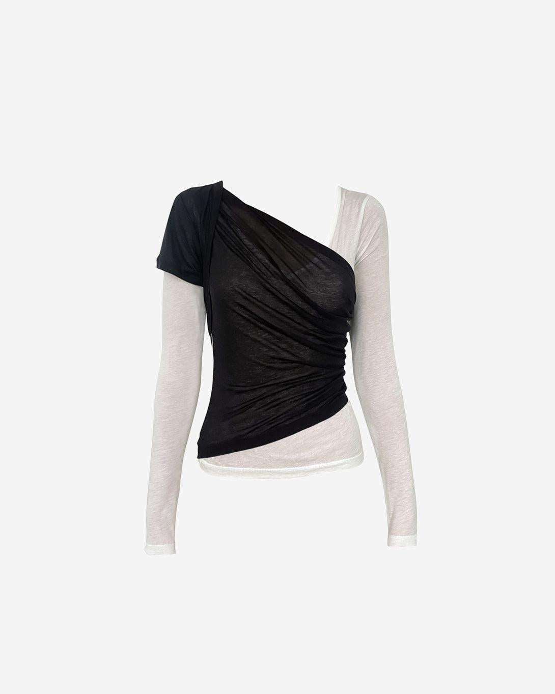 Mermaid B&W Top - Pepa Salazar - Elevastor