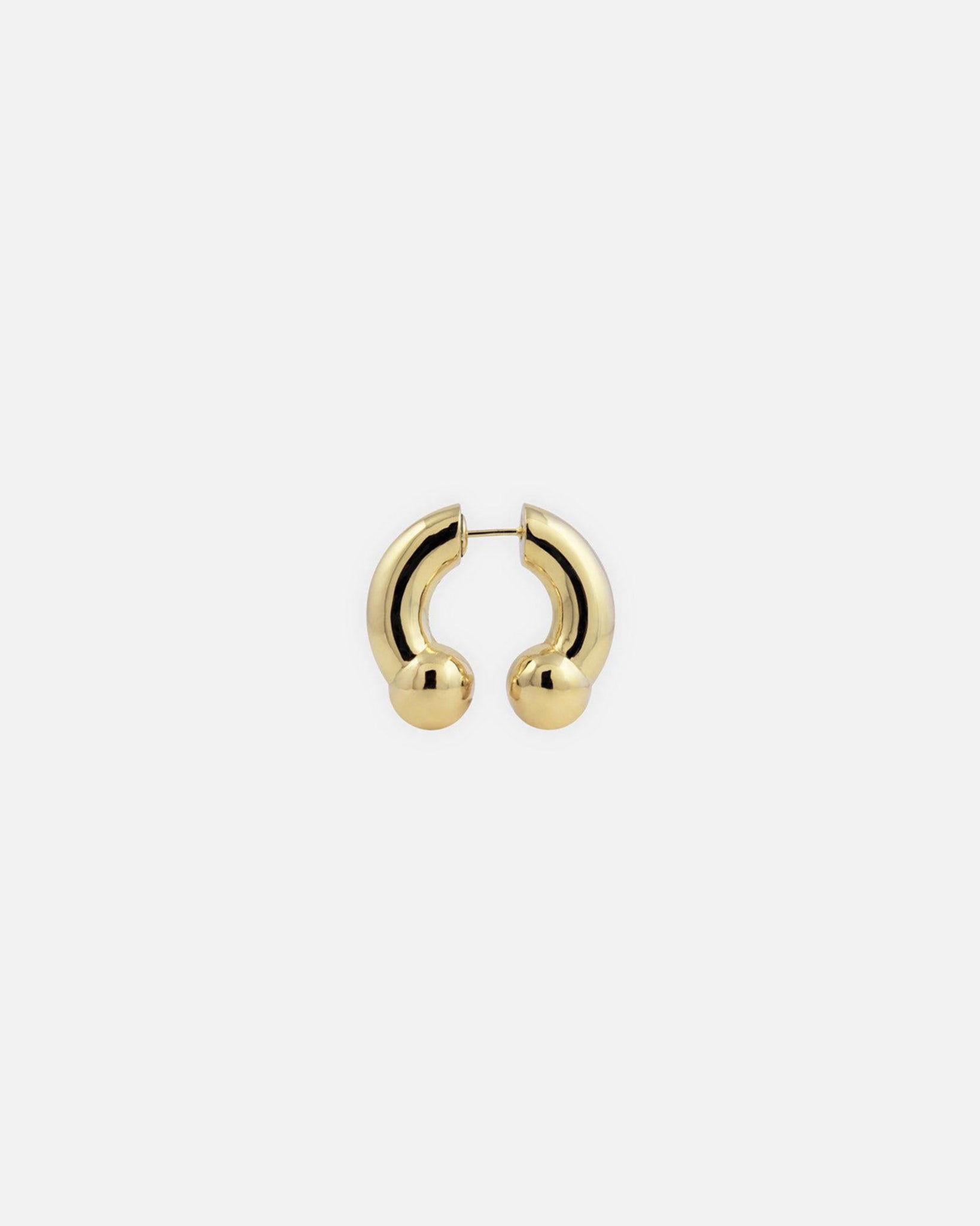 Mini Prince Albert Earring Gold - Jewelry - Kiska Lab - Elevastor