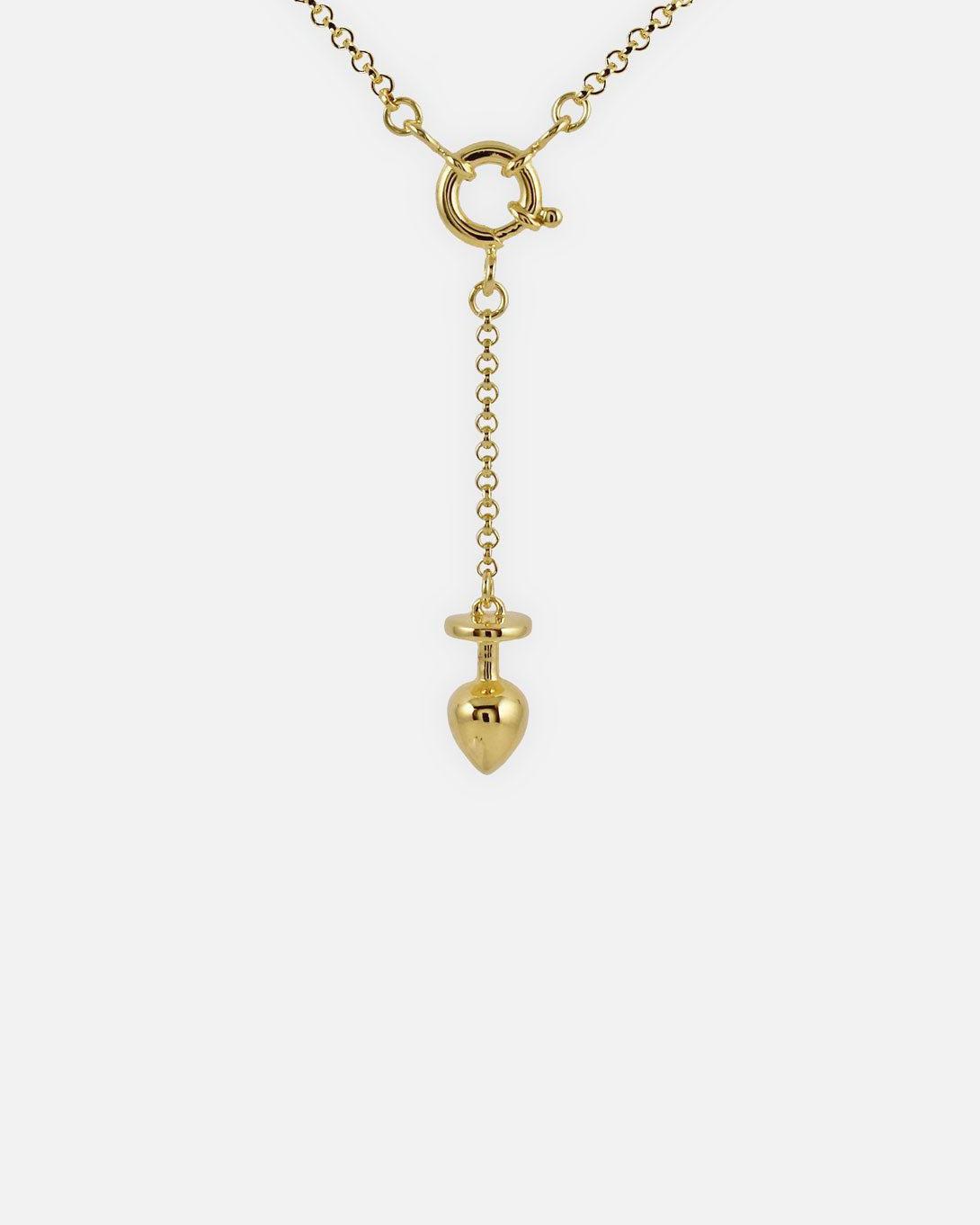 Mini Plug Necklace Gold - Kiska Lab - Elevastor