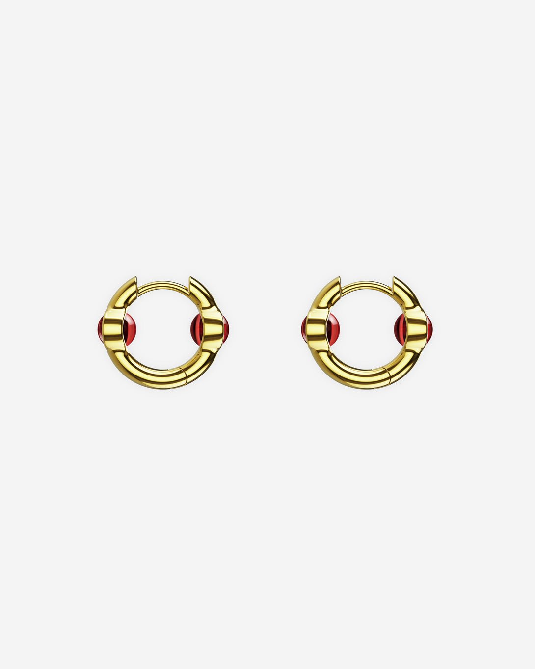 Mini Portal Of Joy Ruby Earrings - BUDAHOOD - Elevastor