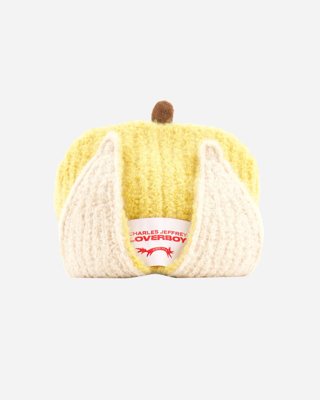 Mohair Chunky Banana Beanie - Charles Jeffrey Loverboy - Elevastor