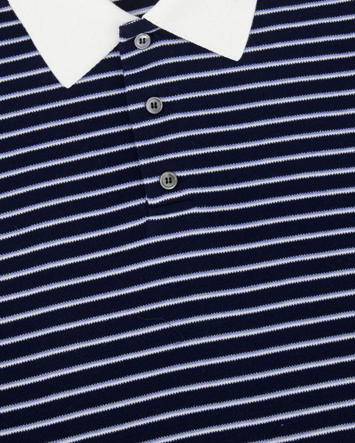 Multi - Stripe Pique Polo Shirt - COOR - Elevastor