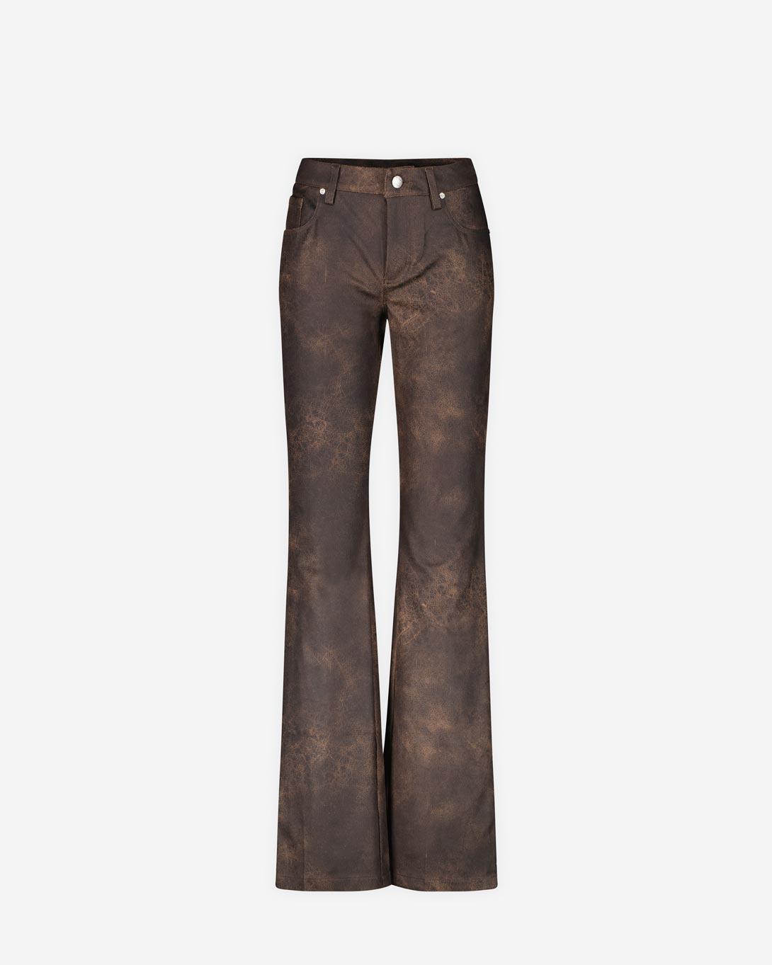 Cracked Faux Leathers Trousers - Pants - MISBHV - Elevastor
