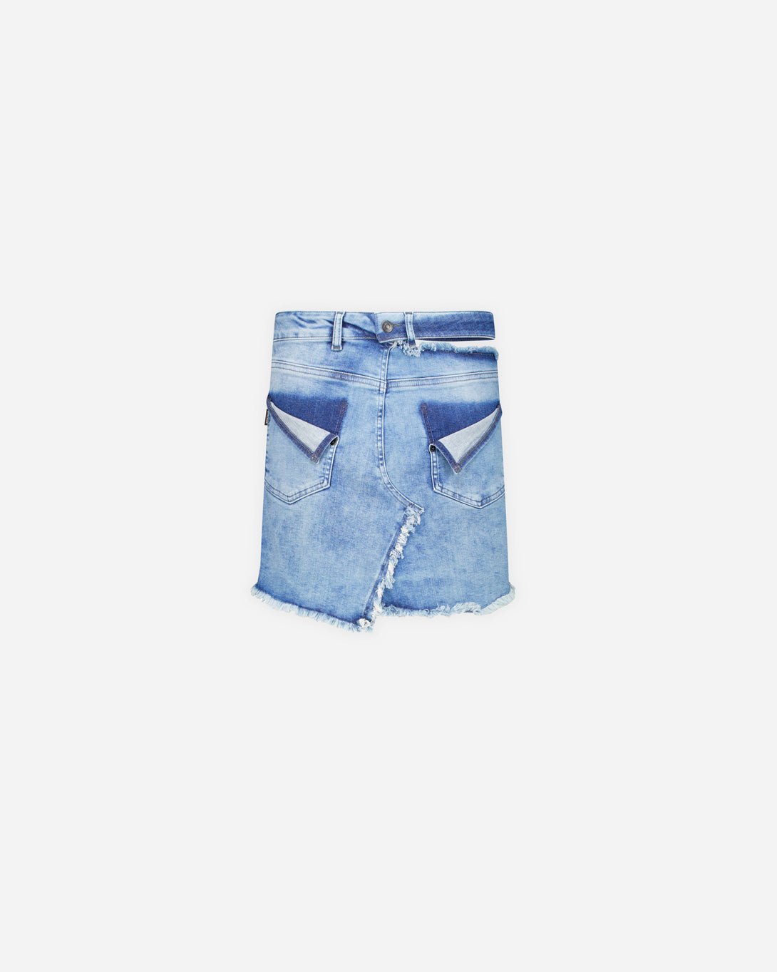 Reversed Denim Mini Skirt - Ottolinger - Elevastor