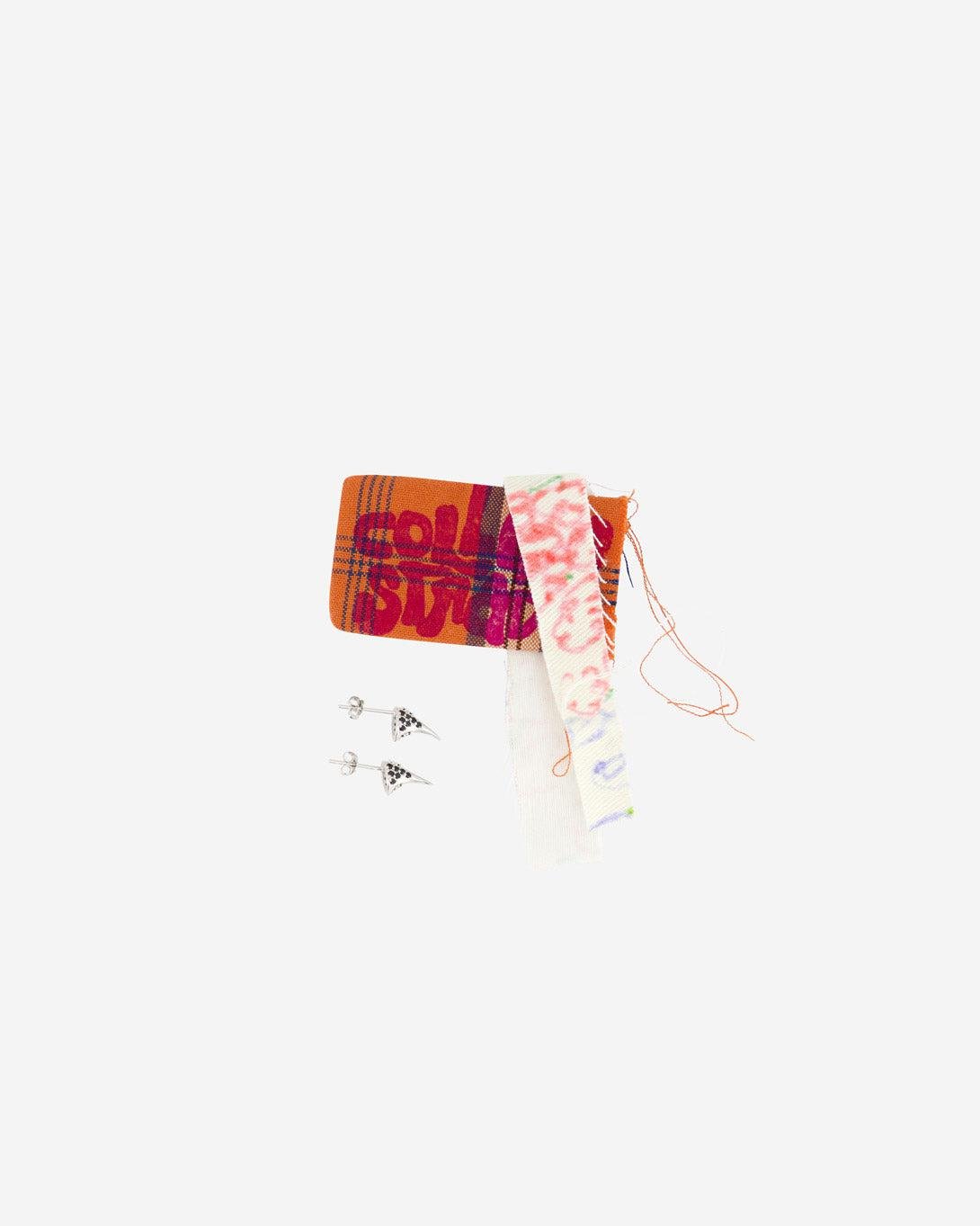 Rhinestone Horn Studs - Collina Strada - Elevastor
