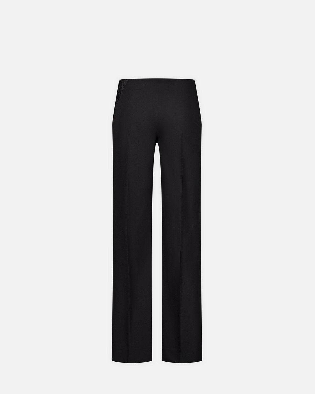Low Waisted Straight Leg Trousers