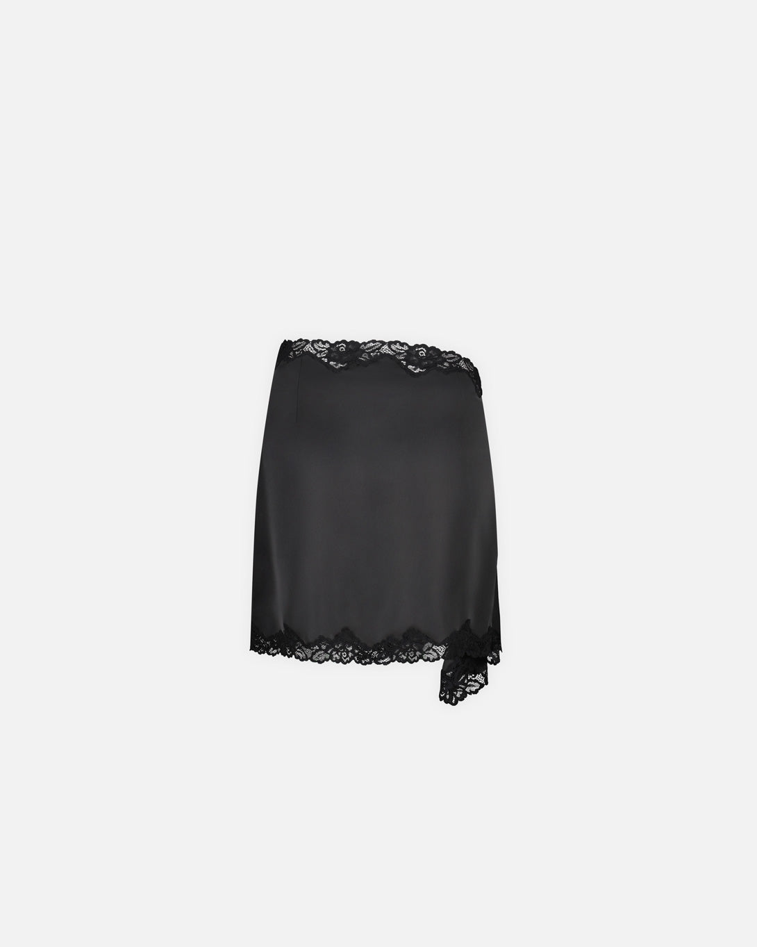 Signature Mini Skirt With Lace - Dresses & Skirts - Vaillant - Elevastor