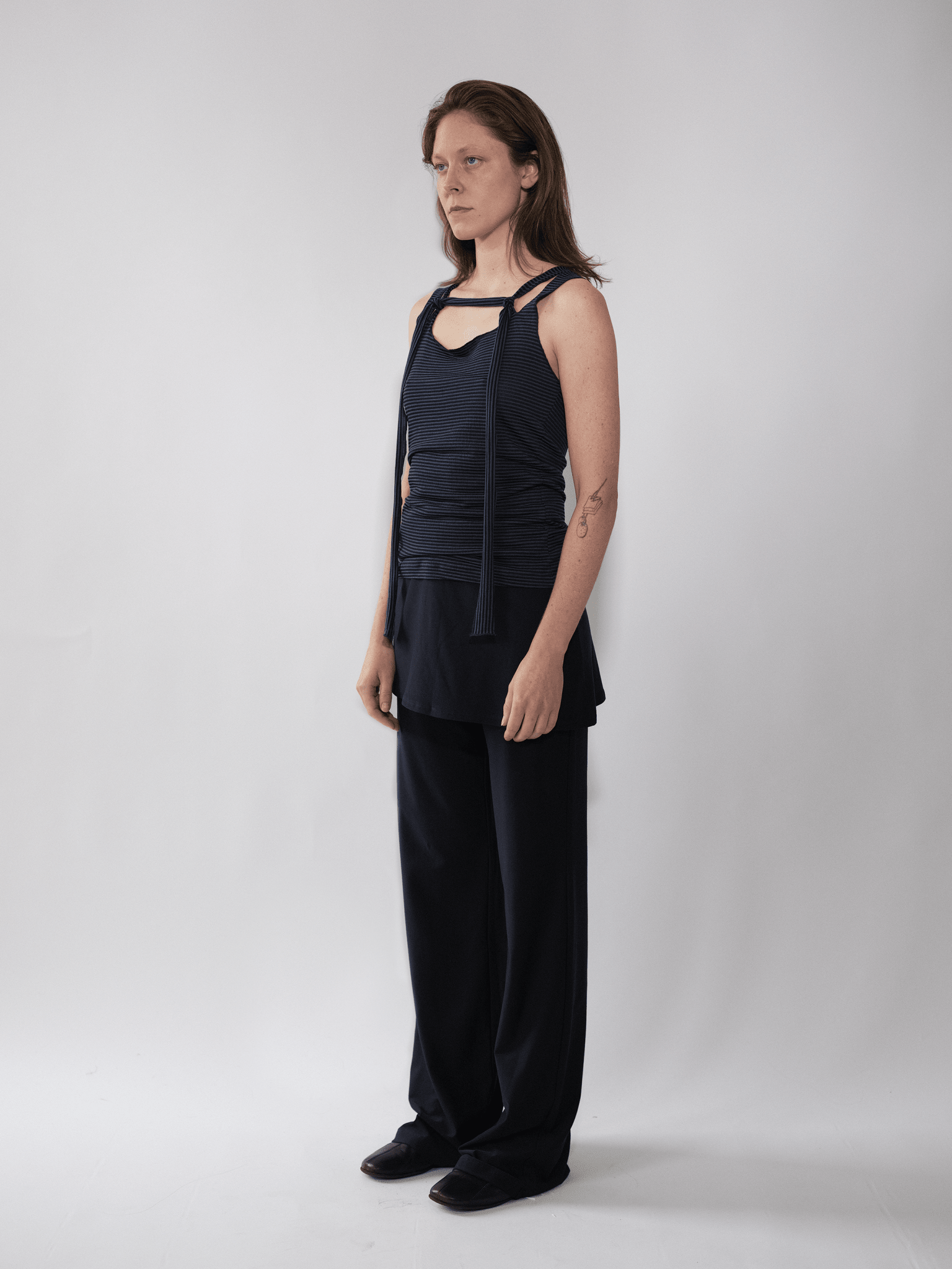 Skirt-trousers navy - Timna Weber - Elevastor