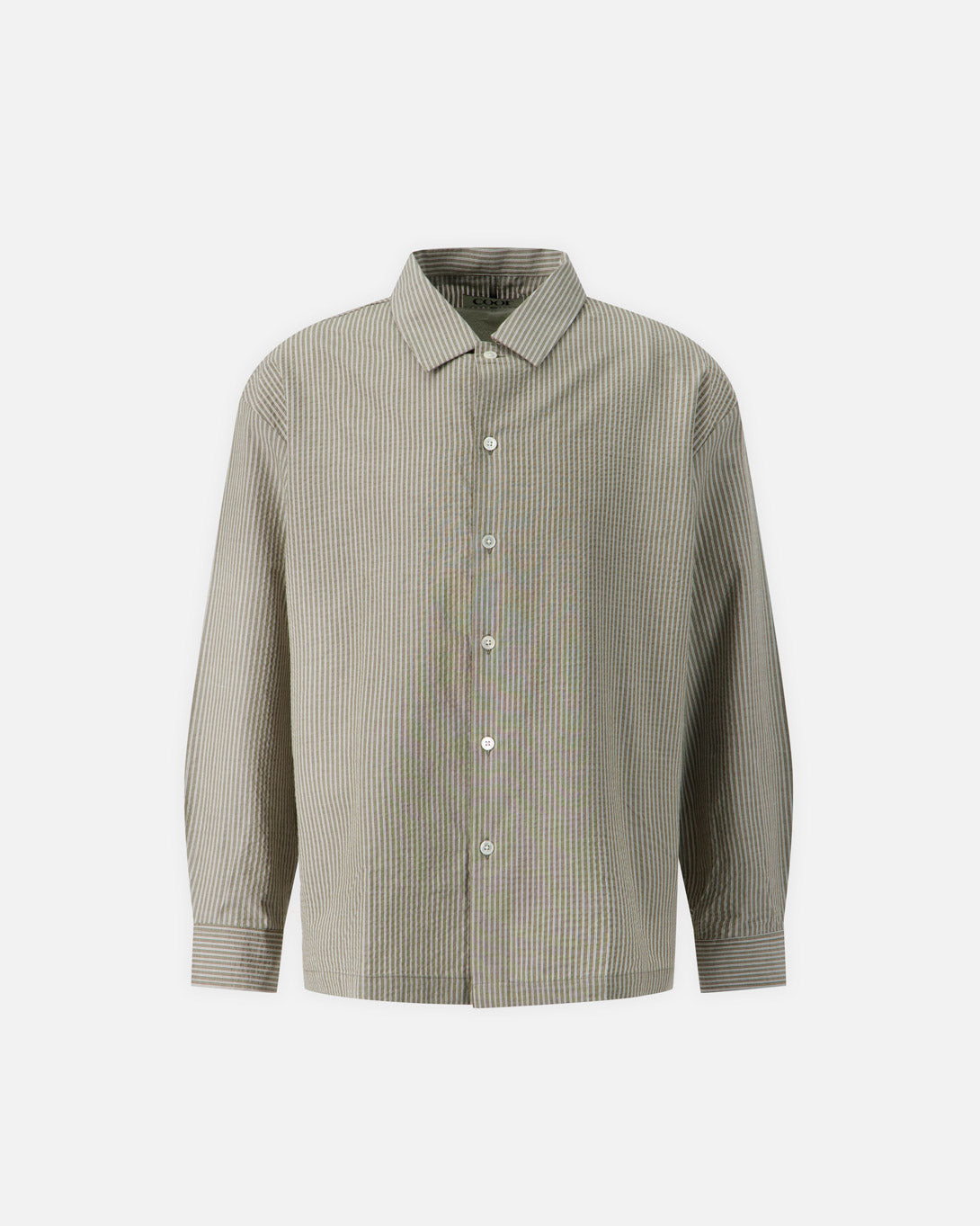 Stripe Cotton Lounge Shirt