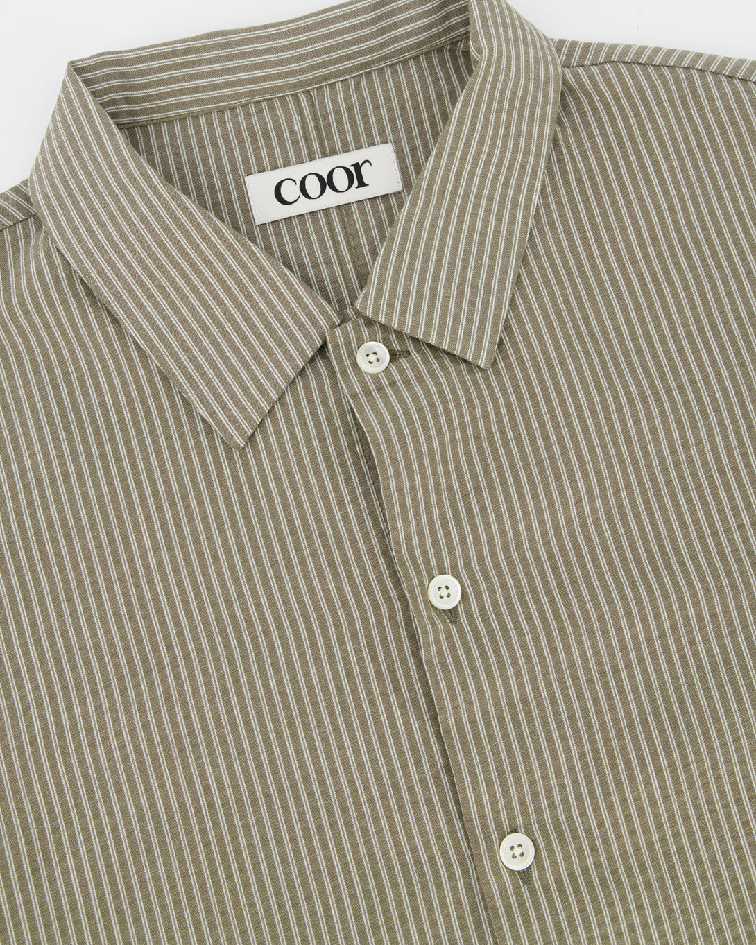 Stripe Cotton Lounge Shirt