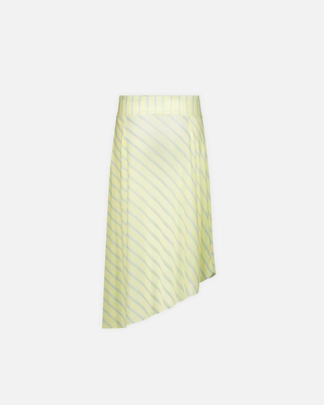 Striped Mesh Asymmetric Skirt - House Of Sunny - Elevastor