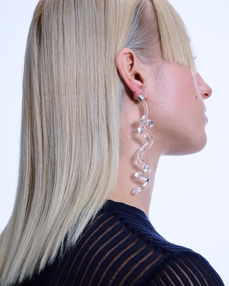 Twirl Earrings - Jewelry - Milko Boyarov - Elevastor