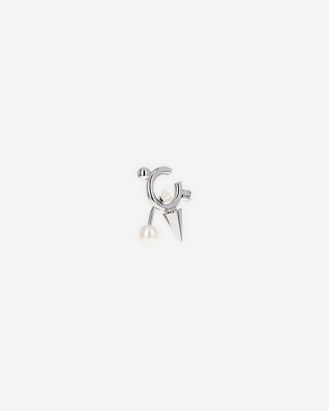 Tabby Pearl Earcuff - Justine Clenquet - Elevastor