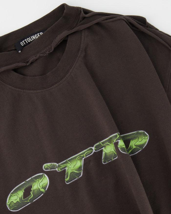 Oversized T-Shirt With Flap