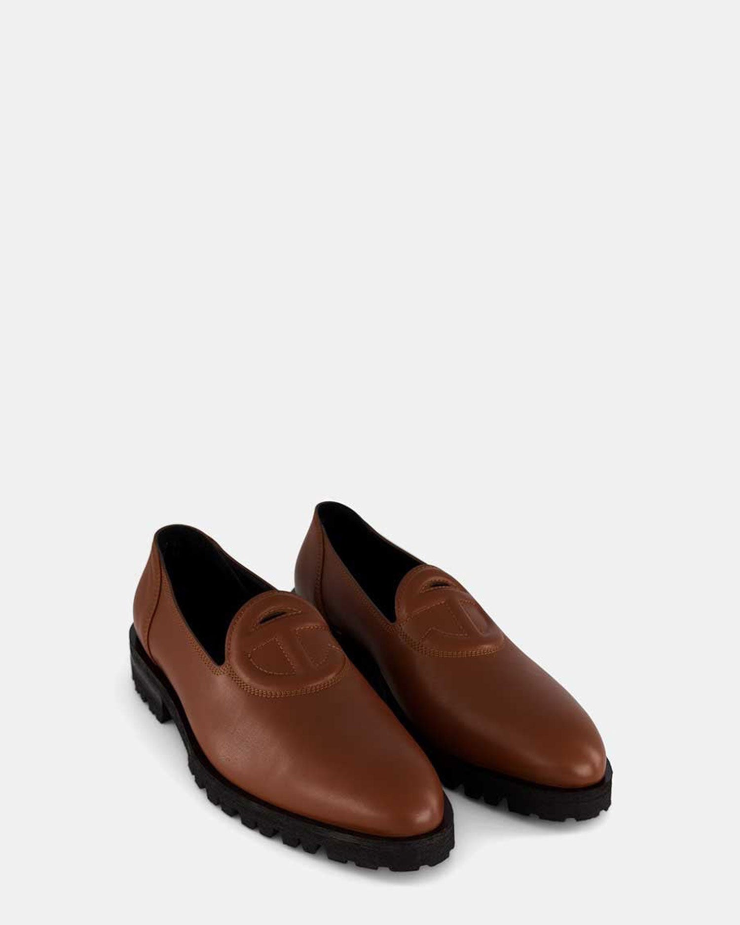 Brown T Loafers - Shoes - Telfar - Elevastor