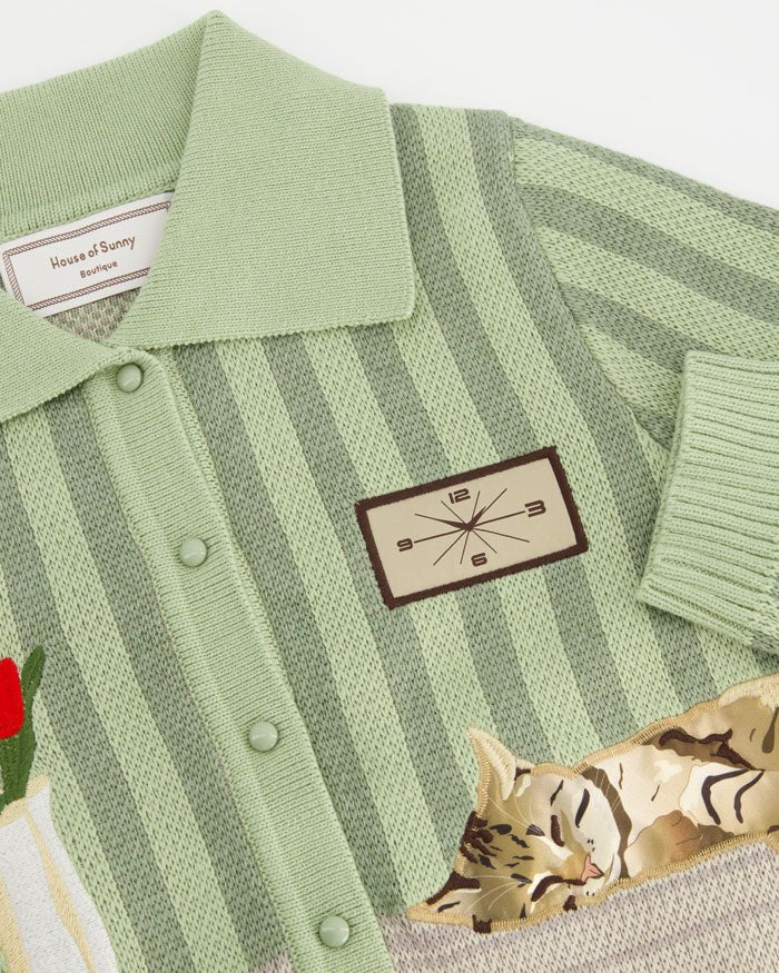 The Sleepy Cat Cardigan - House Of Sunny - Elevastor