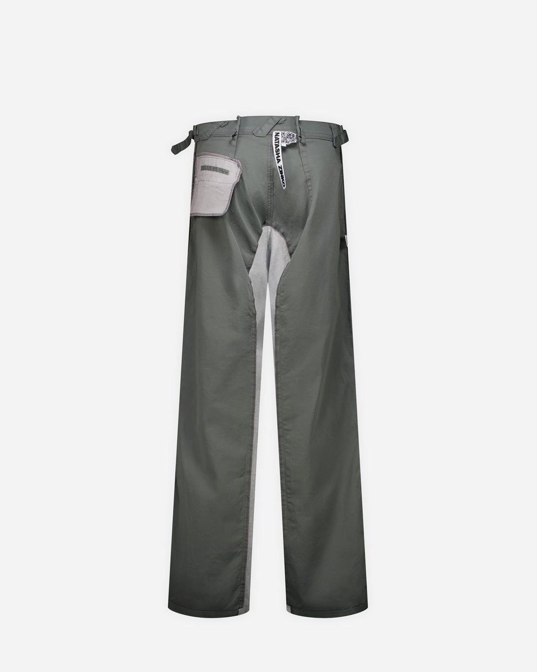 Shop - Natasha Zinko Upcycled Reversed Cargo Trousers | Elevastor