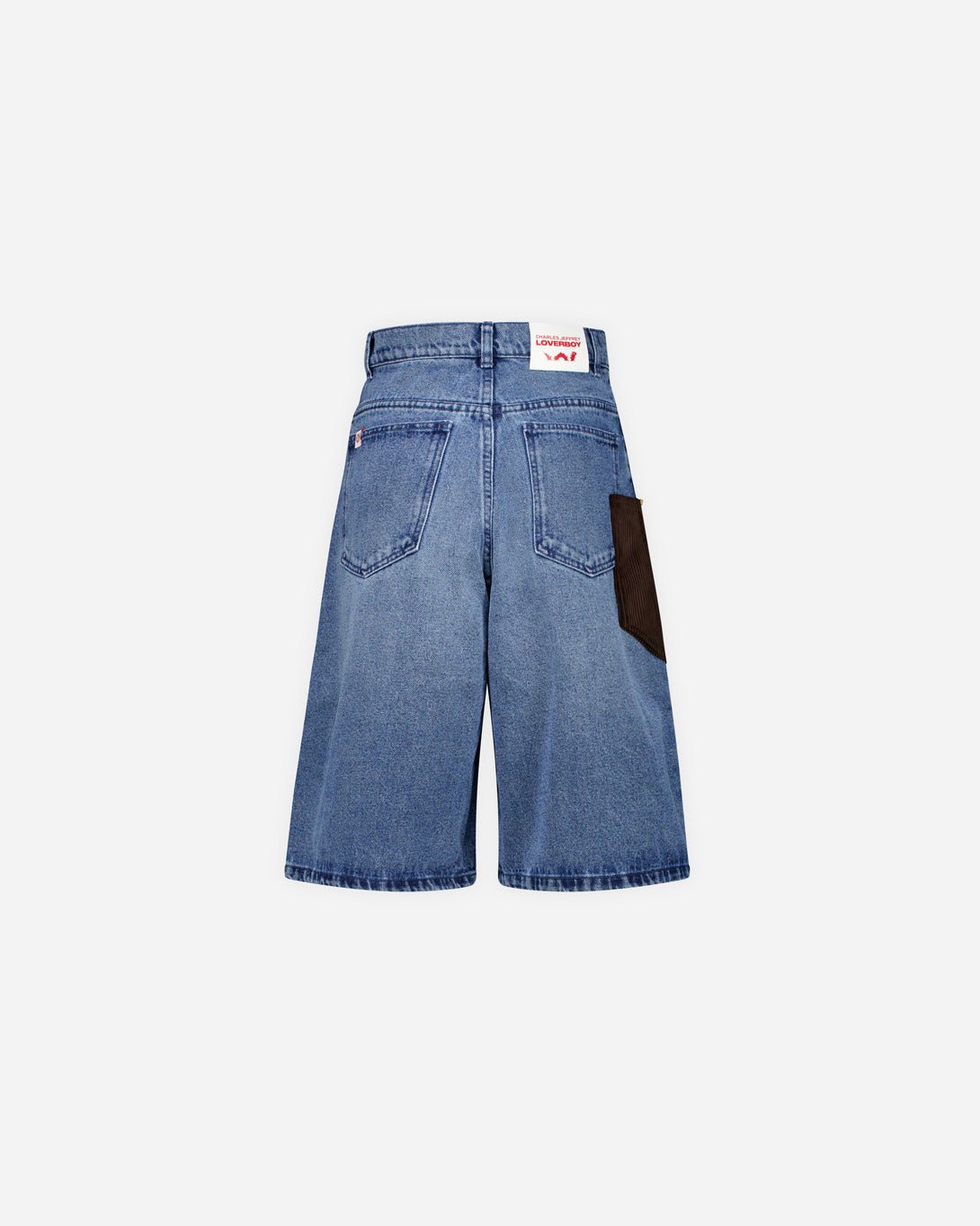 Wide Denim Short - Charles Jeffrey Loverboy - Elevastor