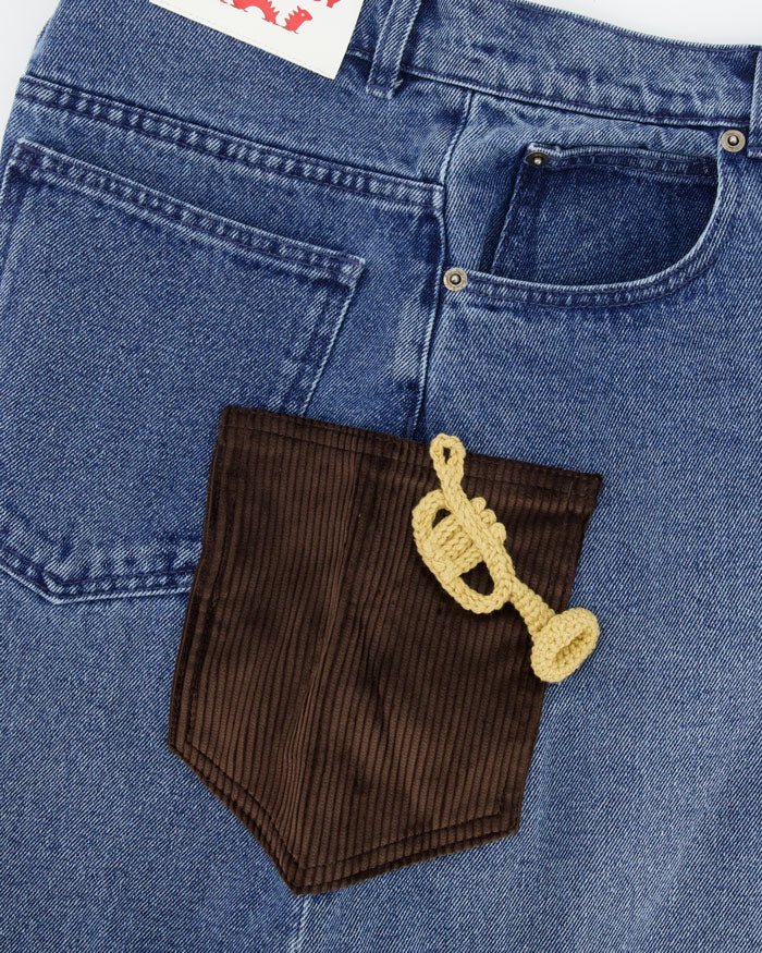 Wide Denim Short - Charles Jeffrey Loverboy - Elevastor