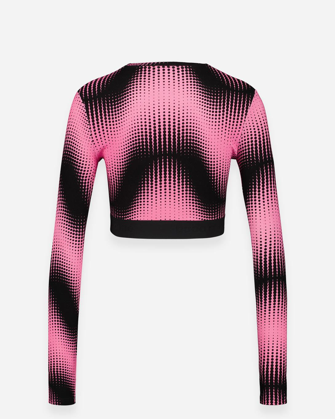 Pink echo longsleeves top - Activewear - Paco Rabanne - Elevastor