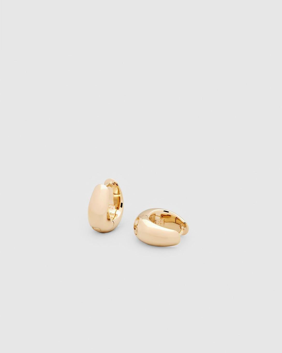 Ice Hoop Small Gold - Jewelry - Tom Wood - Elevastor