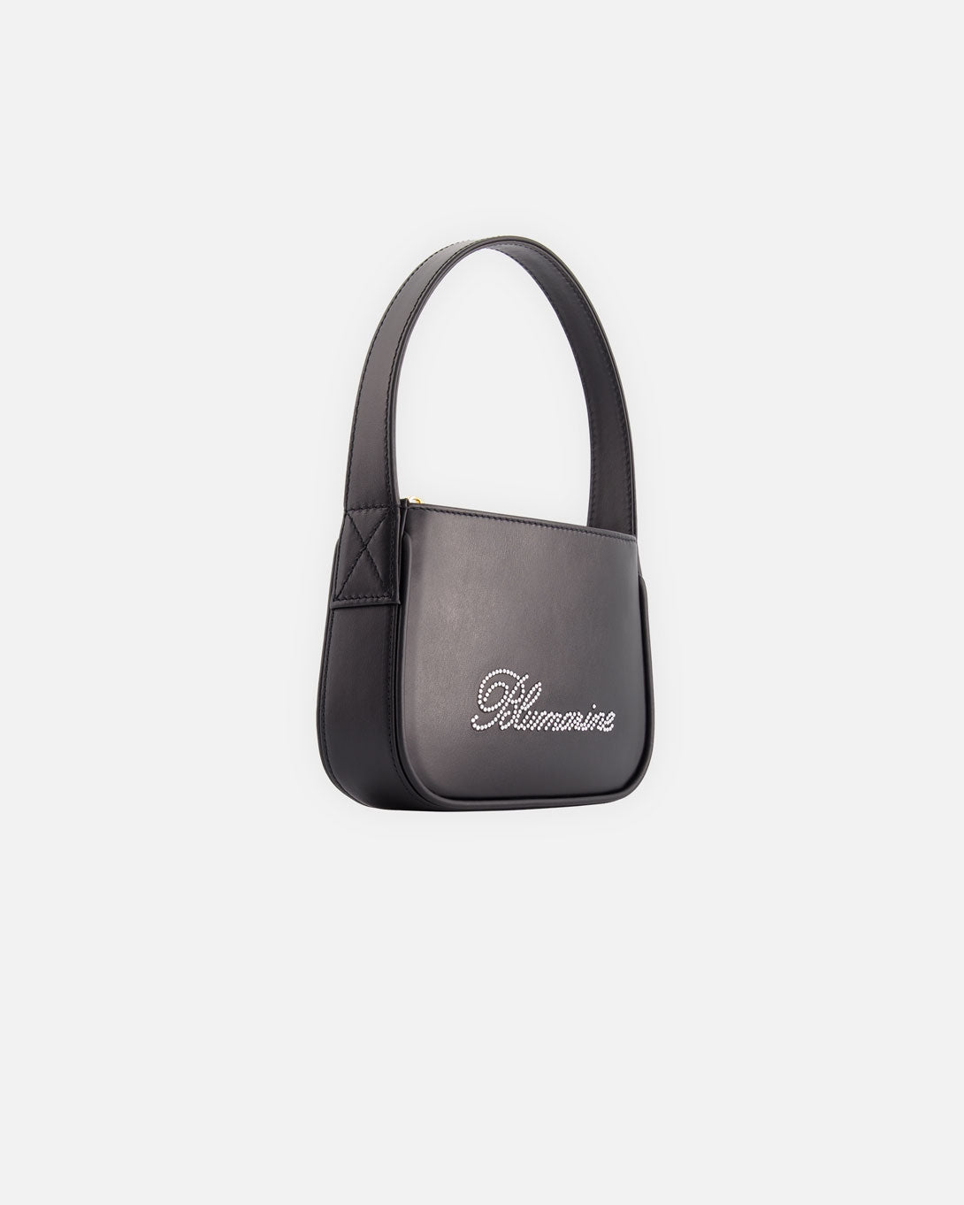 Mini Rhinestone Logo Bag - Bags - Blumarine - Elevastor