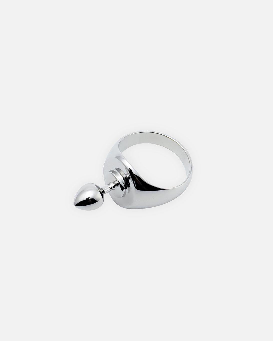 Mini Plug Signet Ring - Jewelry - Kiska Lab - Elevastor