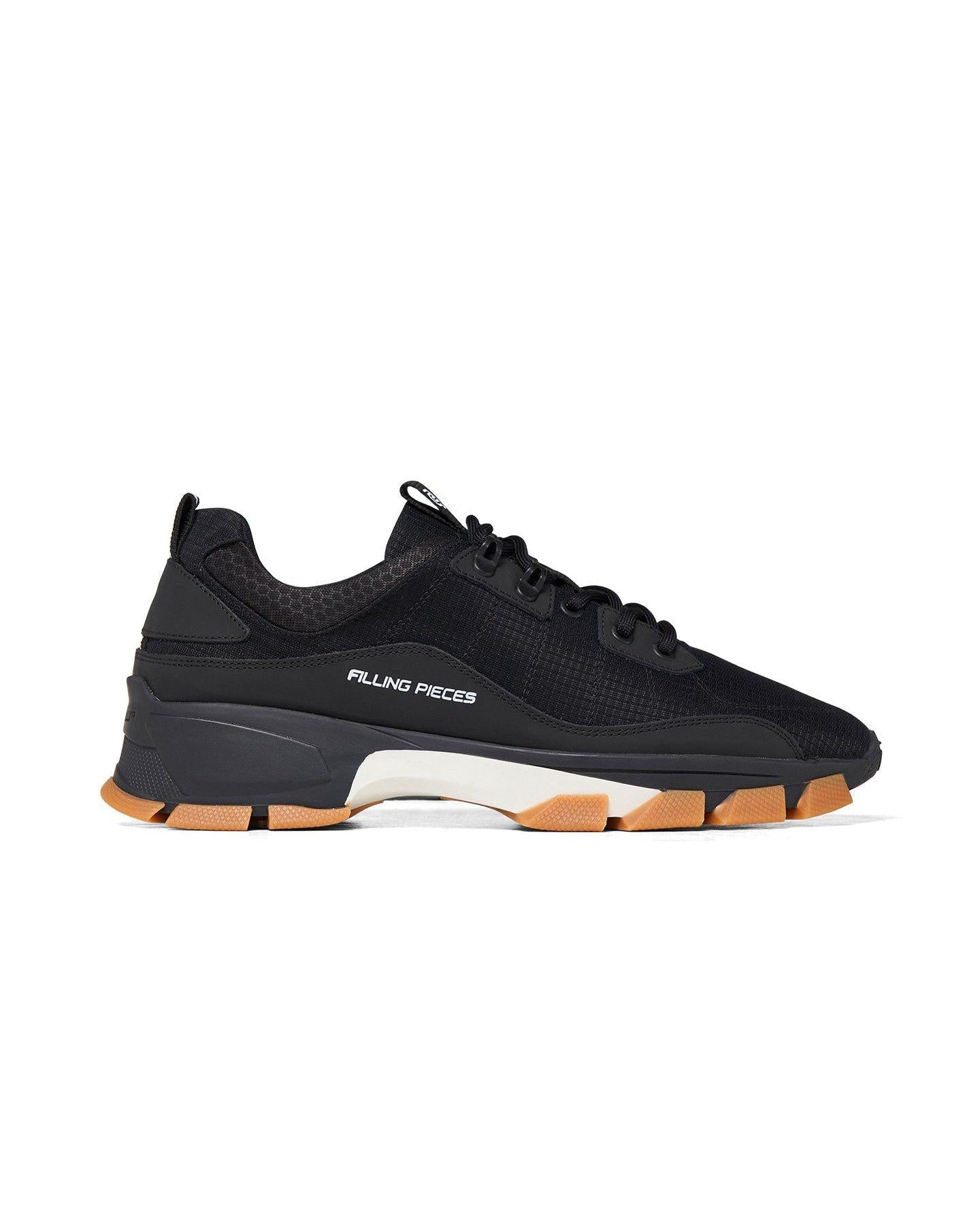 Black Lux Radar Kite Sneakers - Sneakers - Filling Pieces - Elevastor
