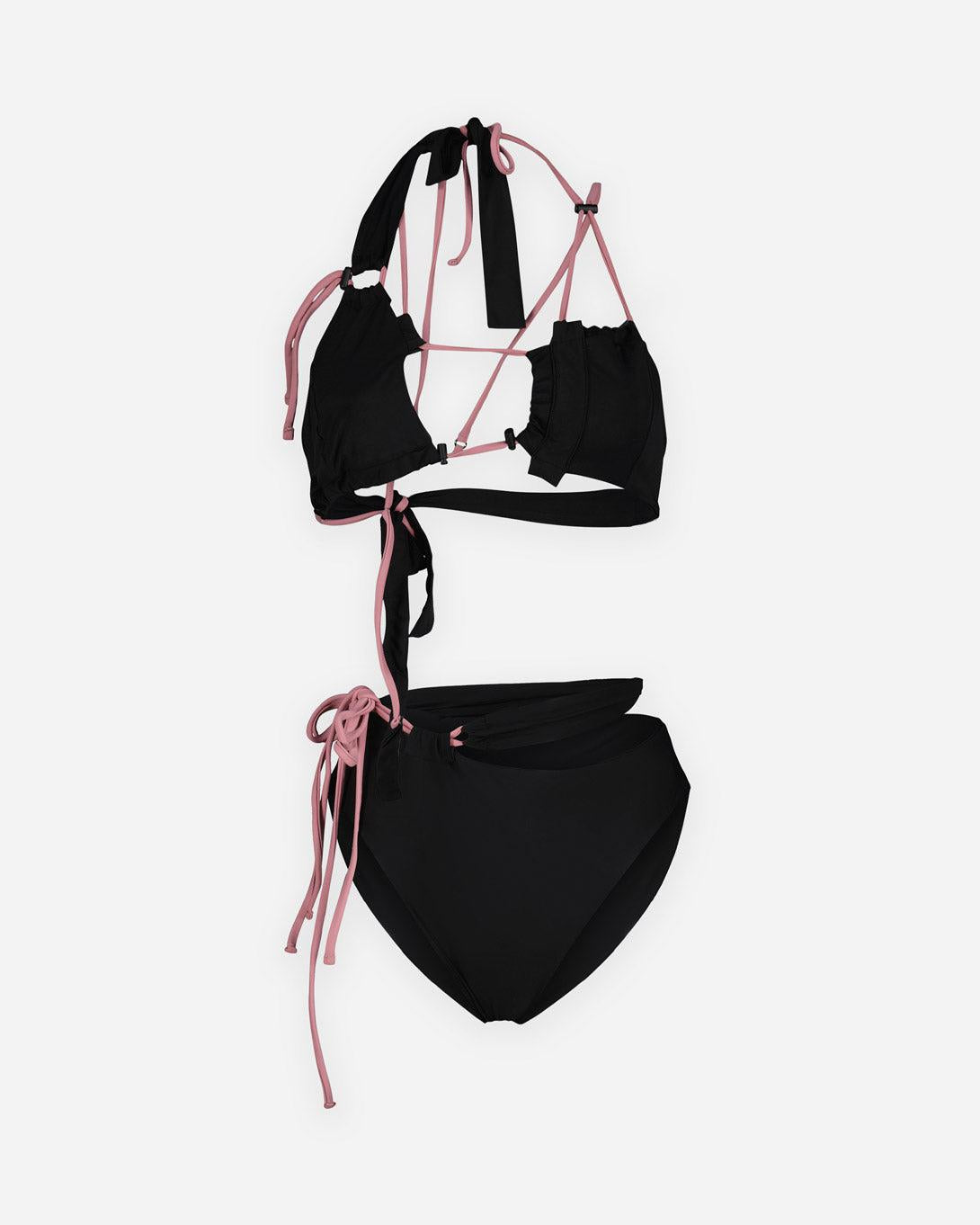 Knitted Laced Bikini Top - Swimwear - Ottolinger - Elevastor