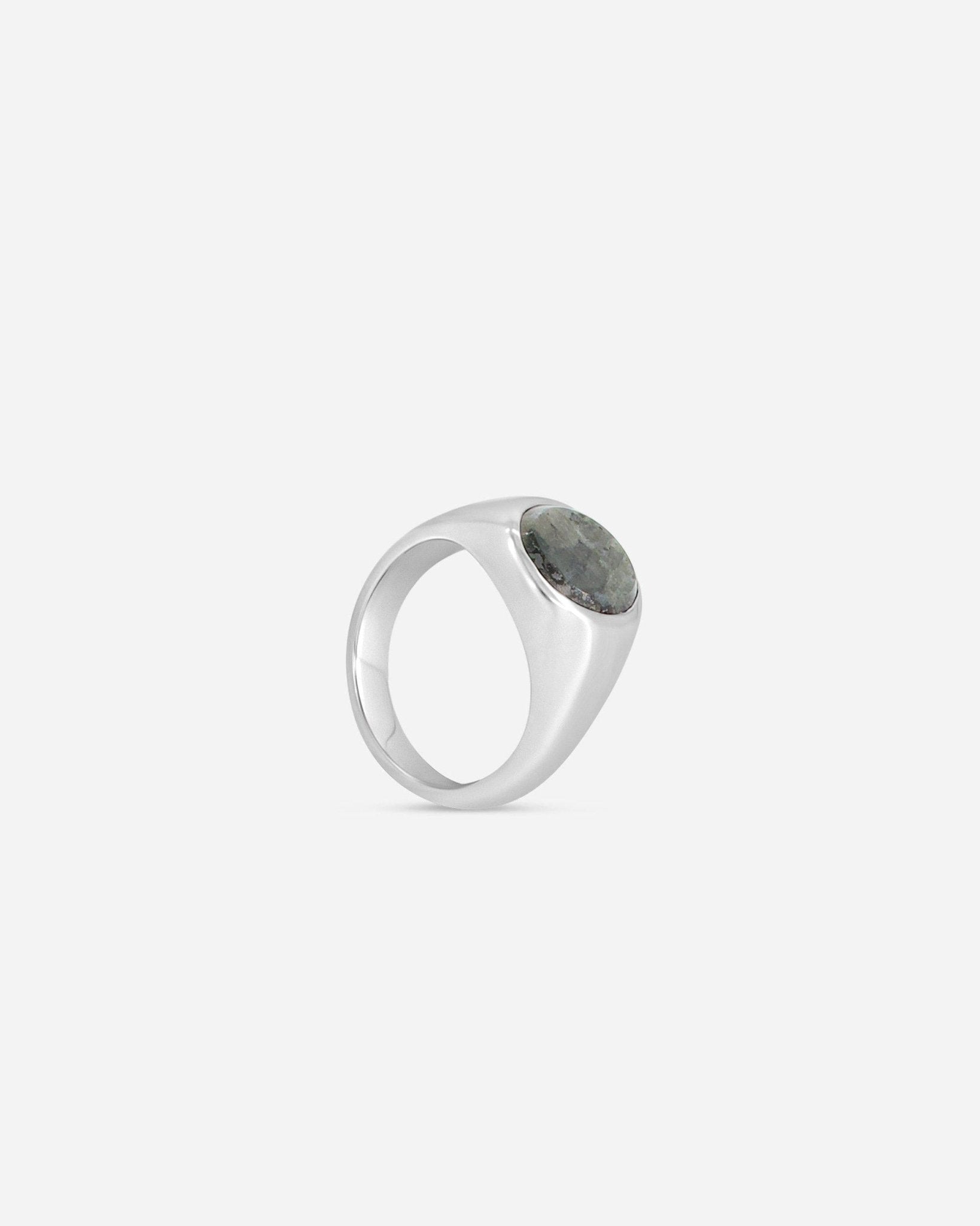 Shop - Tom Wood Lizzie Ring Larvikite | Elevastor