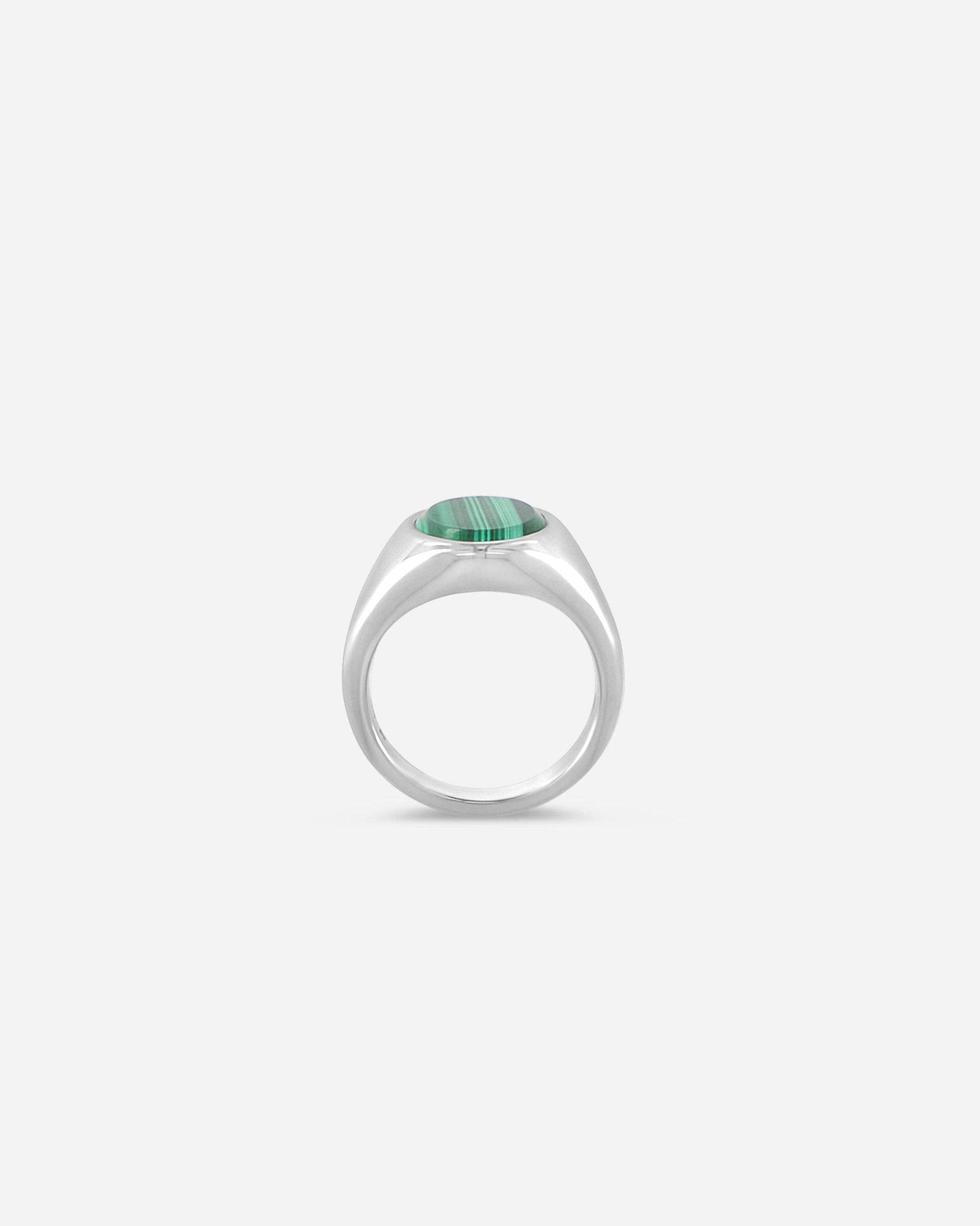 Shop - Tom Wood Lizzie Ring Malachite | Elevastor