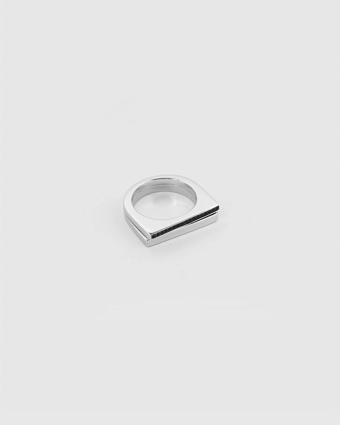 Step Ring Black Spinel - Jewelry - Tom Wood - Elevastor